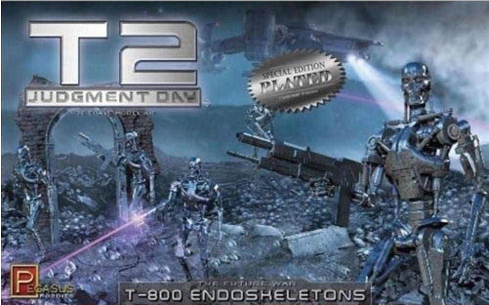1/32 Terminator 2 T800 Endoskeletons Plated Sp. Edition - Hobby Sense