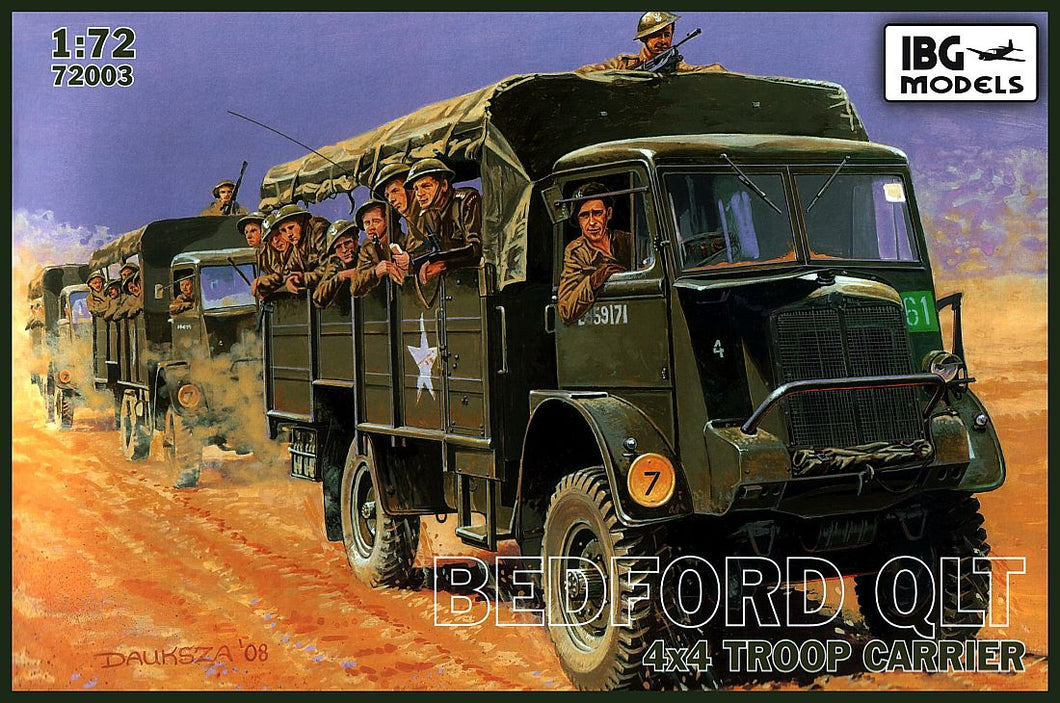Bedford QLT 3-ton 4x4 troop carrier - Hobby Sense
