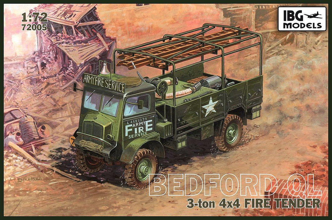 Bedford QL 3-ton 4x4 fire tender - Hobby Sense