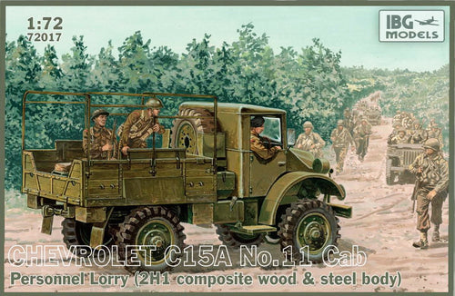 Chevrolet C15A  No.11 Cab Personnel Lorry (2H1 composite wood & steel body) - Hobby Sense