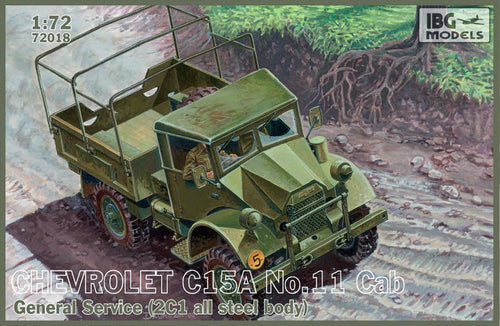 Chevrolet C15A  No.11 -Cab General Service (2C2 all steel body) - Hobby Sense