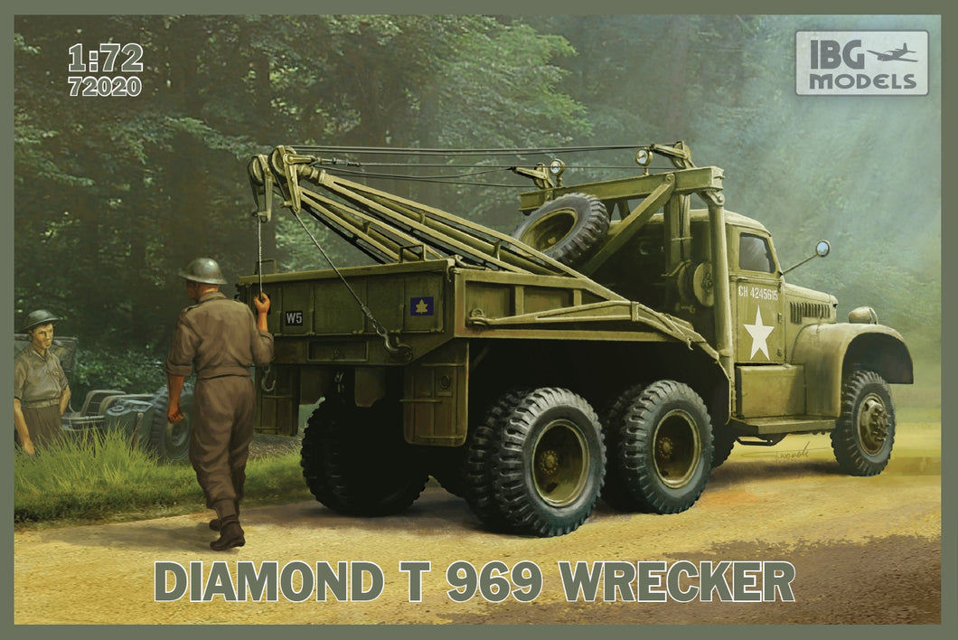 DIAMOND T 969 Wrecker - Hobby Sense