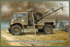 Chevrolet C60S with Holmes Breakdown. Cabs 11 and 13 in the box - Hobby Sense
