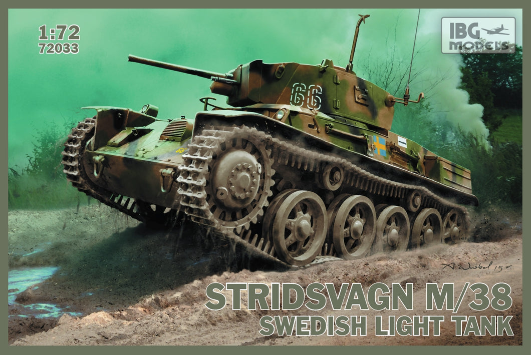 Stridsvagn m/38 Swedish light tank - Hobby Sense