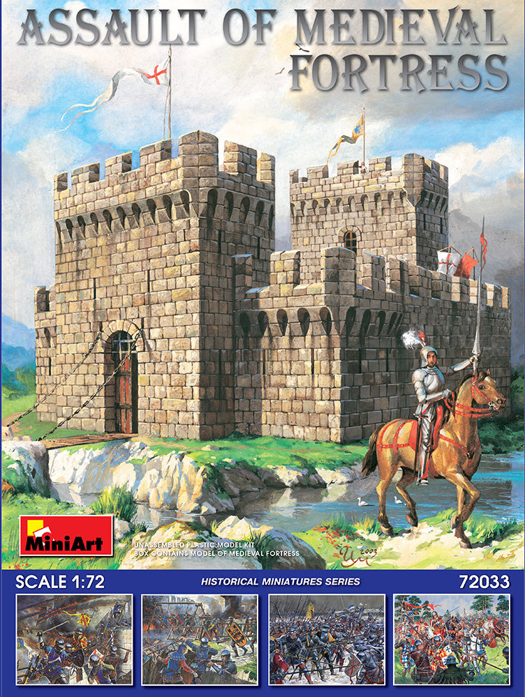 1/72 Assault of Medieval Fortress - Hobby Sense