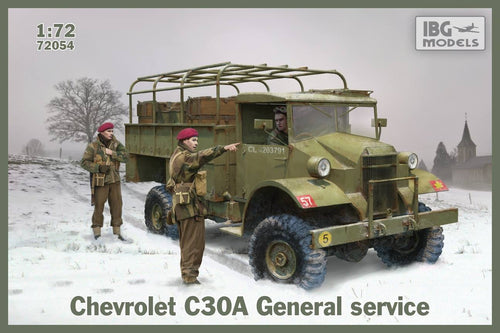 Chevrolet C30A General service (steel body) 1/72 - Hobby Sense