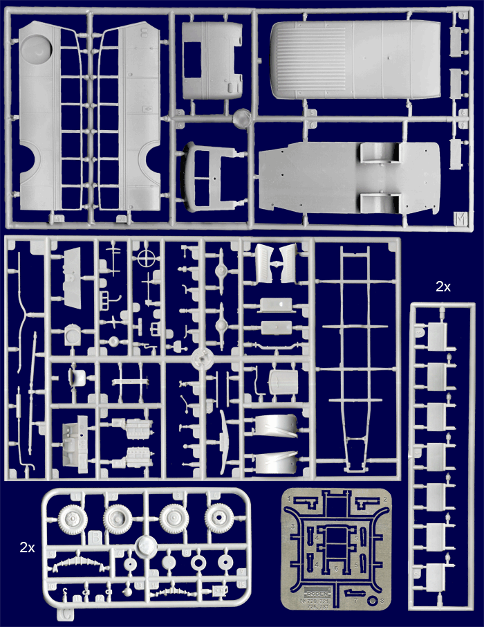 Opel Blitz Omnibus W39, Afrika corps - Hobby Sense
