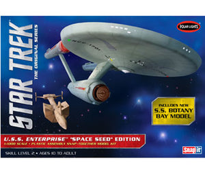 1/1000 Star Trek USS Enterprise Space Seed, Snap - Hobby Sense