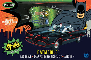 1/25 Batmobile with Batman & Robin Figures - Hobby Sense