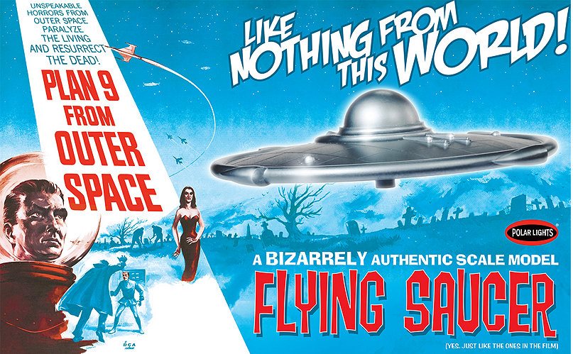 Plan 9 from Outer Space, Flying Saucer - Hobby Sense