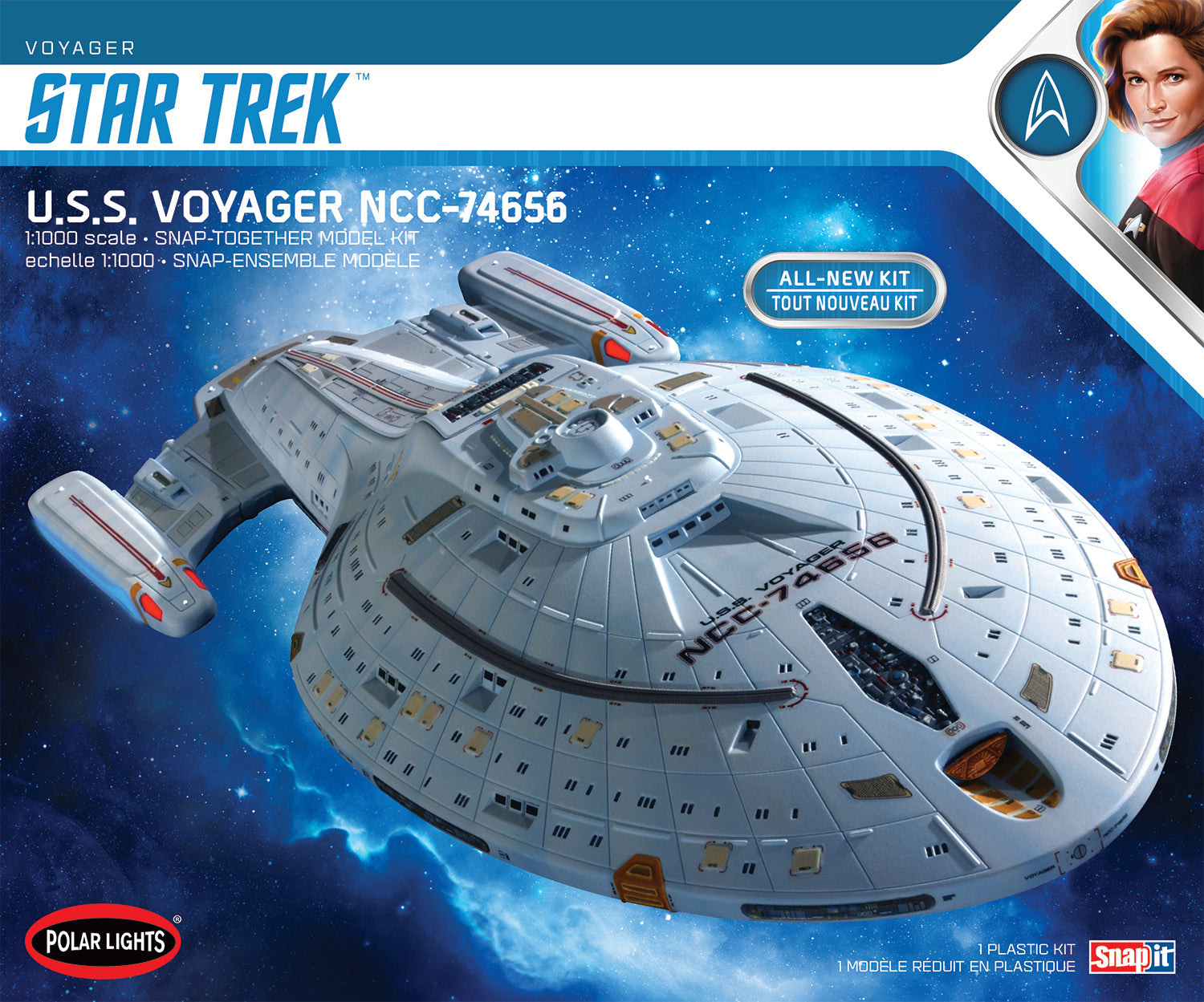 1/1000 Star Trek USS Voyager - Hobby Sense