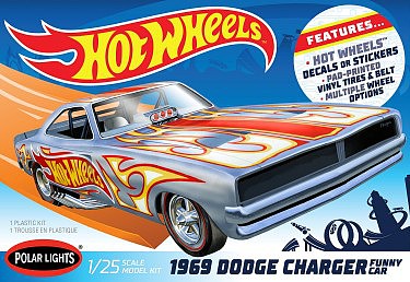 1/25 Hot Wheels 1969 Dodge Charger Funny Car - Hobby Sense