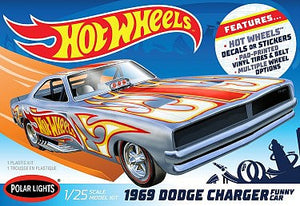 1/25 Hot Wheels 1969 Dodge Charger Funny Car - Hobby Sense