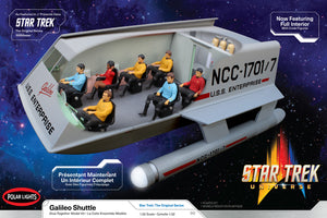 1/32 Star Trek Galileo Shuttlecraft w/Full Interior & 7 Figures - Hobby Sense