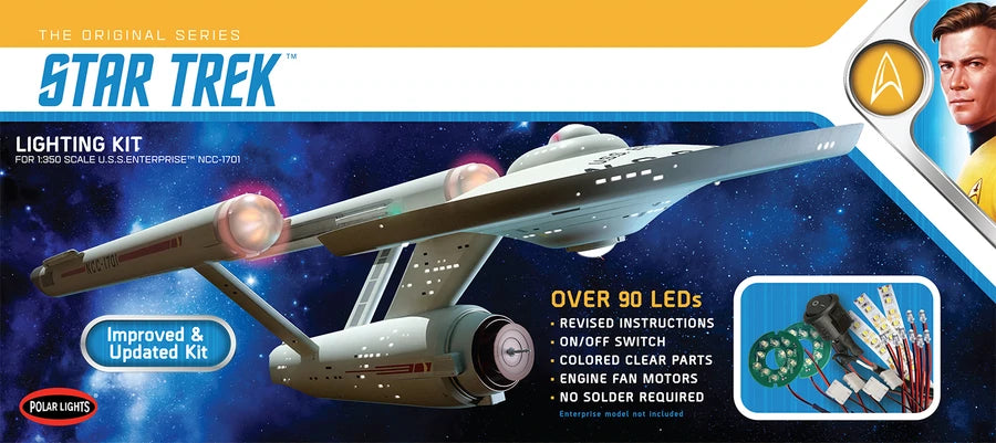 1/350 Star Trek The Original Series USS Enterprise Lighting Kit - Hobby Sense