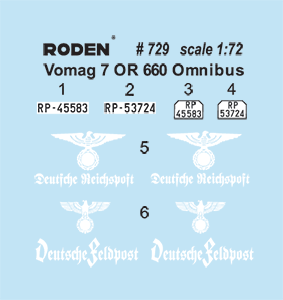 Vomag 7 OR 660 Omnibus - Hobby Sense
