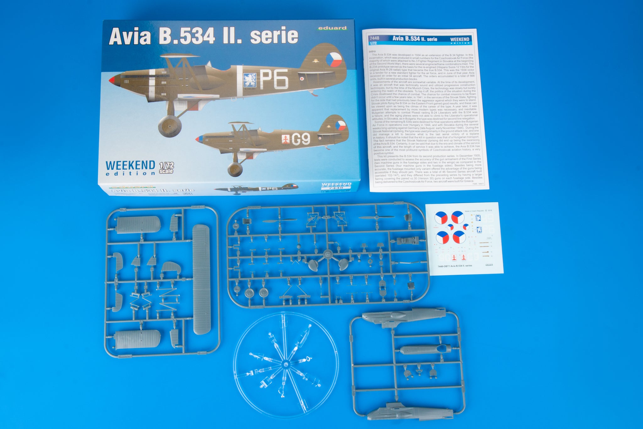 1/72 Avia B.534 II. Serie (Weekend Edition) | Hobby Sense