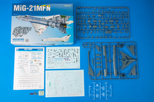 1/72 MiG-21MFN, Weekend Edition - Hobby Sense