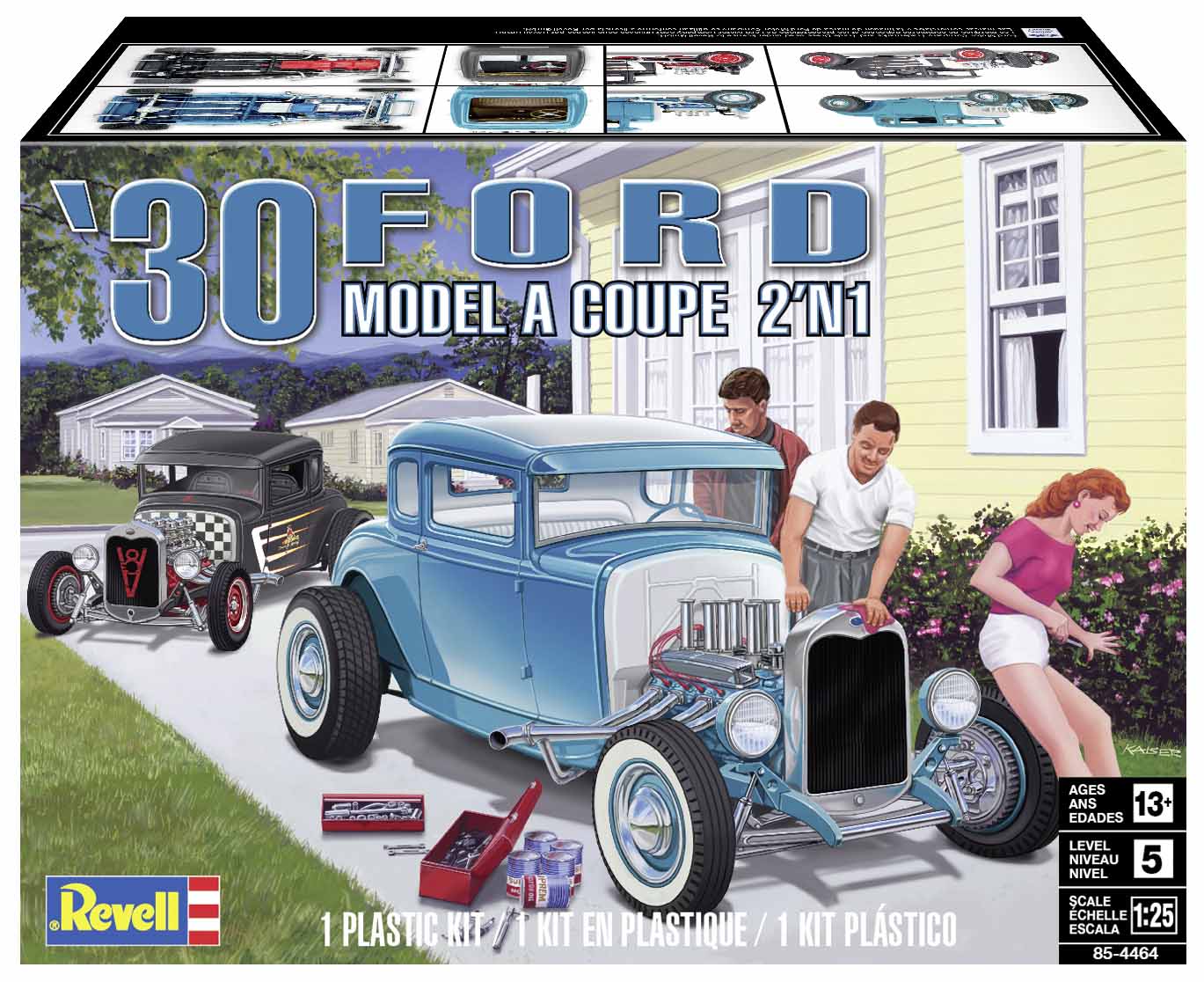 1/25 1930 Ford Model A Coupe - Hobby Sense