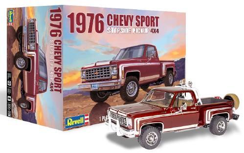 1/24 1976 Chevy Sport Stepside Pickup 4x4 - Hobby Sense