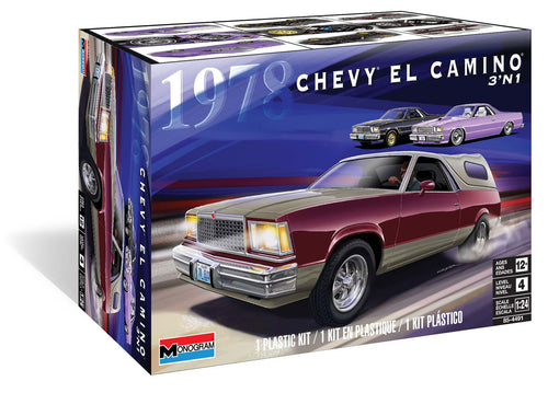 1/24 '78 Chevy El Camino 3n1 - Hobby Sense