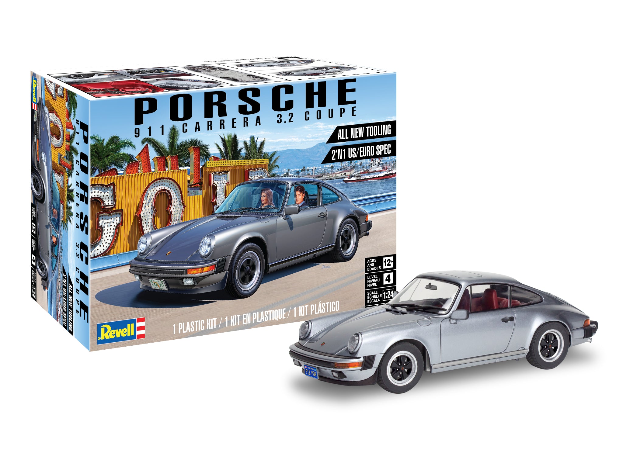 1/24 Porsche 911 Carrera 3.2 Coupe US/EU Spec - Hobby Sense