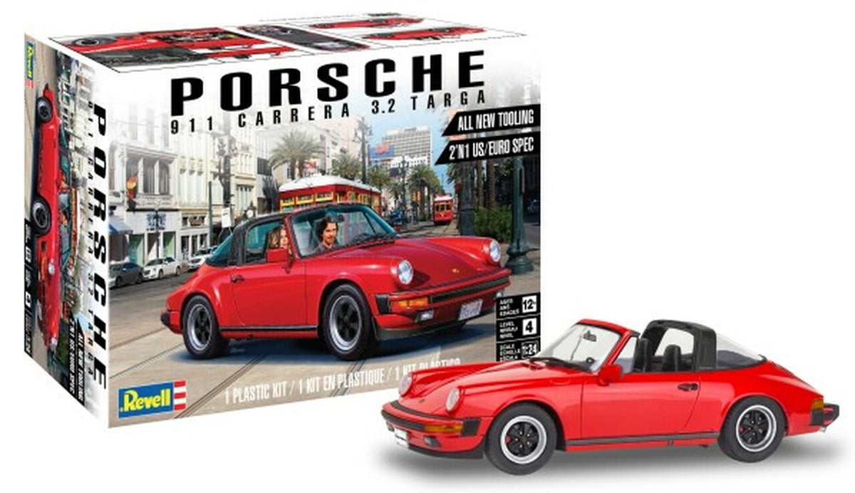 1/24 Porsche 911 Carrera 3.2 Targa US/EU Spec - Hobby Sense