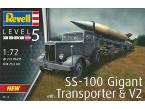 1/72 SS100 Gigant with Transporter and V2 - Hobby Sense