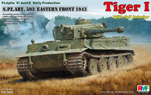 1/35 Tiger I Early Production Eastern Front 1943, full interior - Hobby Sense