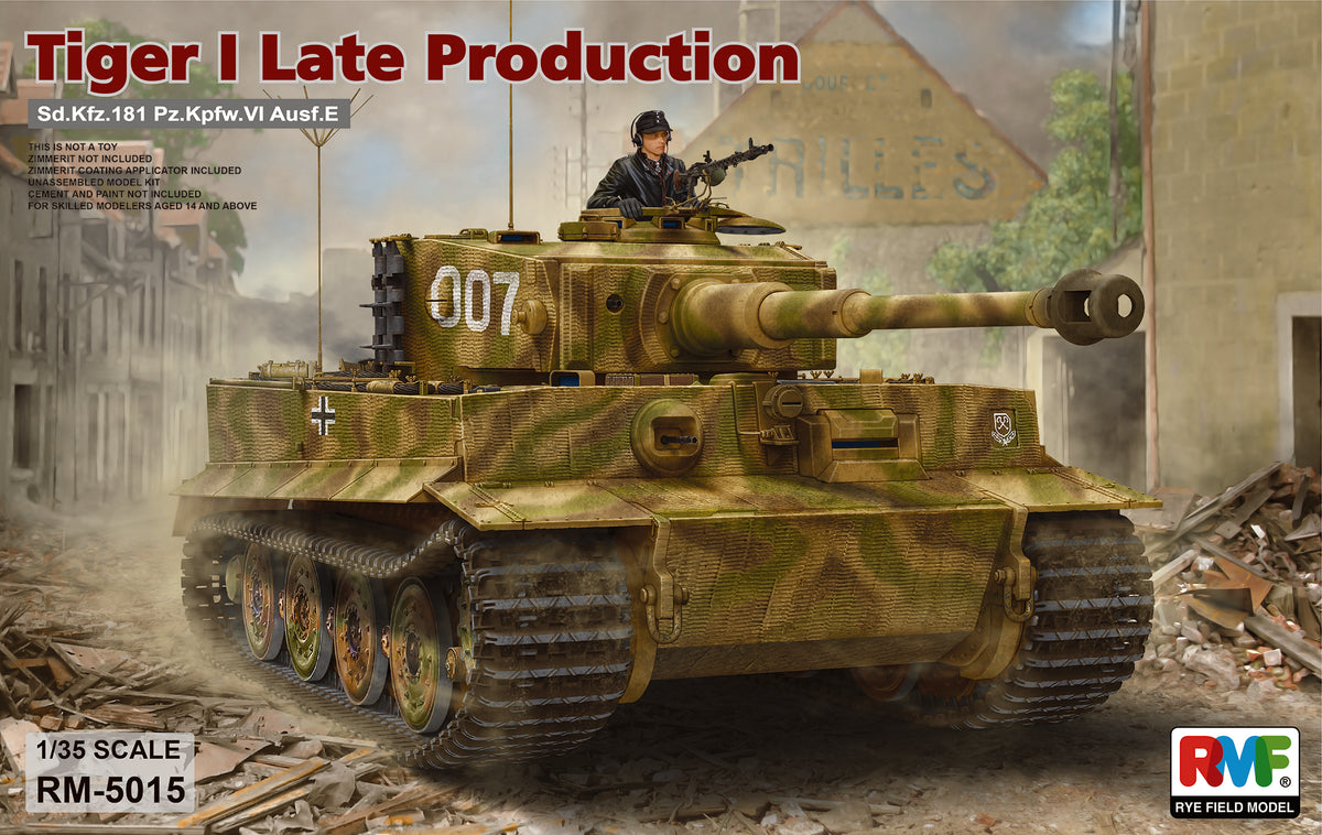 1/35 German Heavy Tank Tiger I Late Production - Hobby Sense
