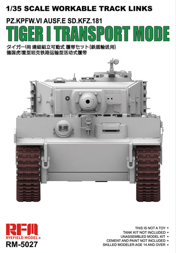 1/35 Workable Track Links for Tiger I - Hobby Sense
