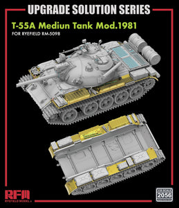 1/35 Upgrade Set for T55A Medium Tank Mod.1981 - Hobby Sense