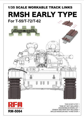 1/35 RMSH Early type For T55/T-72/T-62 Workable Track Links - Hobby Sense