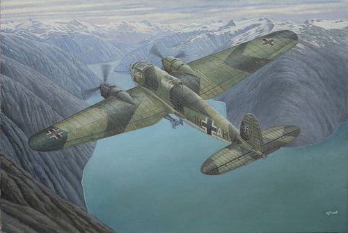 1/144 Heinkel He111 H6 WWII German Bomber - Hobby Sense