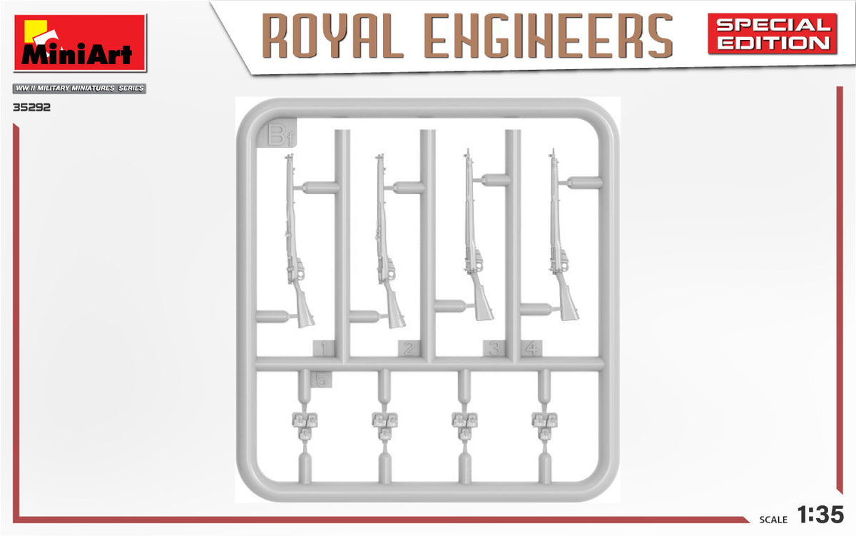 1/35 Royal Engineers. Special Edition - Hobby Sense