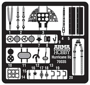 1/72 Hawker Hurricane Mk IIc Expert Set - Hobby Sense