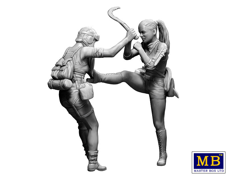 1/35 Skull Clan - New Amazons. Give it back! This is my booty!!! - Hobby Sense