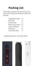 Portable Handheld Vacuum Cleaner - Hobby Sense