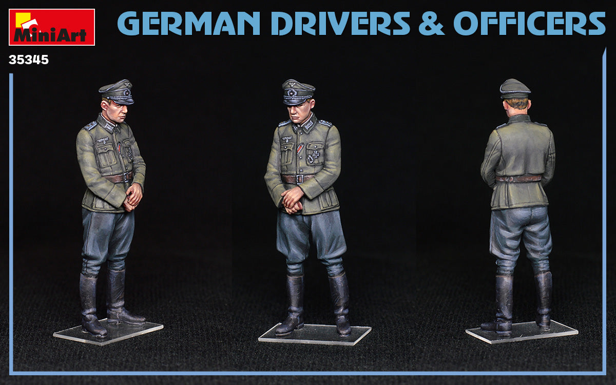 1/35 German Drivers & Officers - Hobby Sense