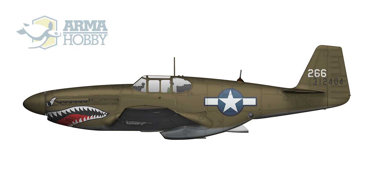 1/72 F6C Mustang Expert Set - Hobby Sense