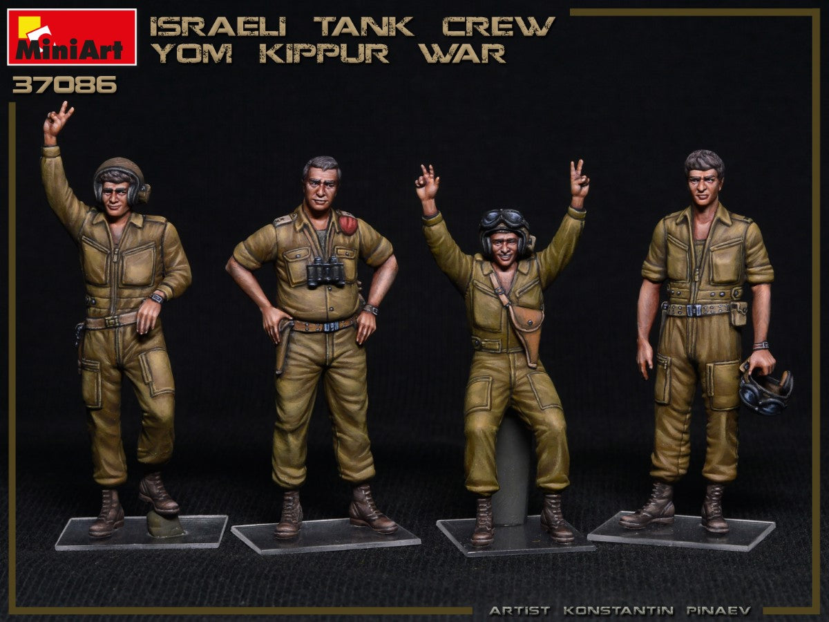 1/35 Israeli Tank Crew. Yom Kippur War - Hobby Sense