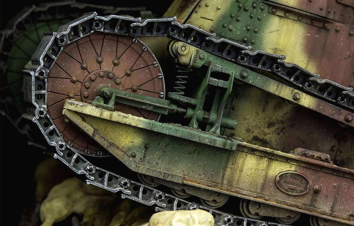 1/35 French FT-17 Light Tank (Rivet Turret) - Hobby Sense