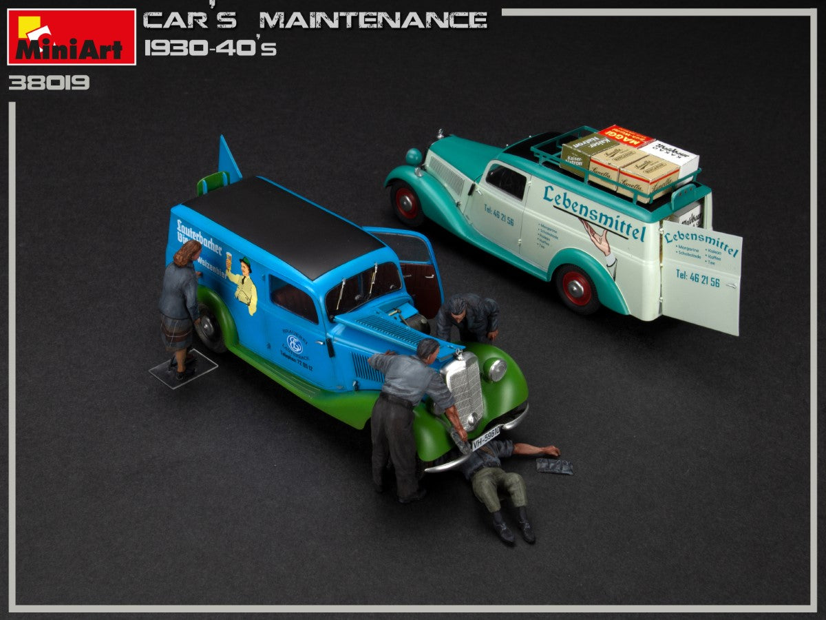 1/35 Car Maintenance 1930-40s - Hobby Sense