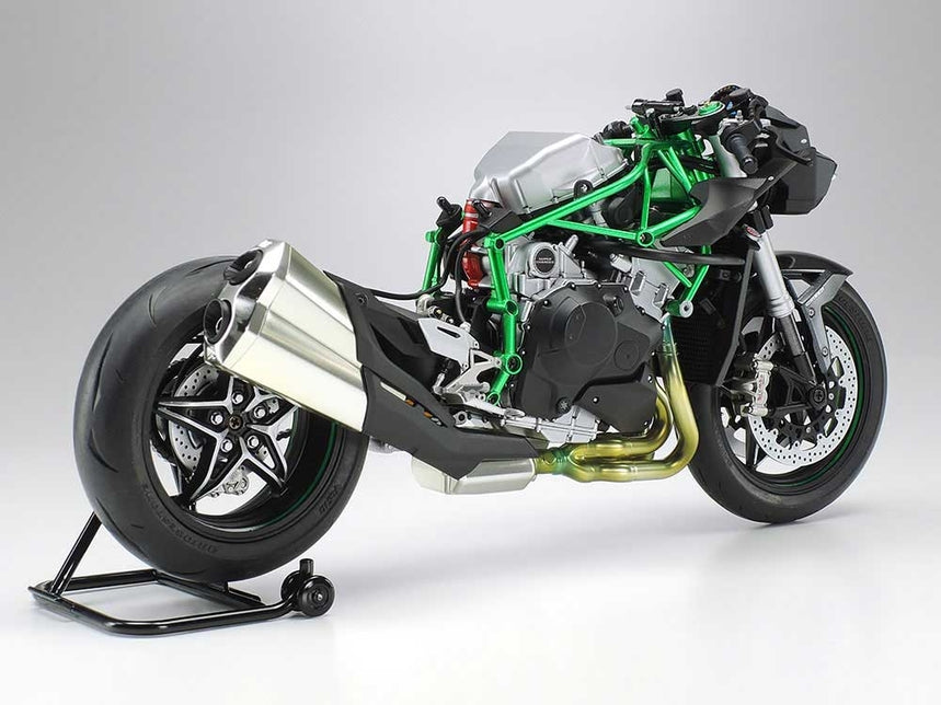 【新品】カワサキ Ninja H2 CARBON 1/12 タミヤ 完成品 1/12 Kawasaki Ninja H2 Carbon - Hobby Sense