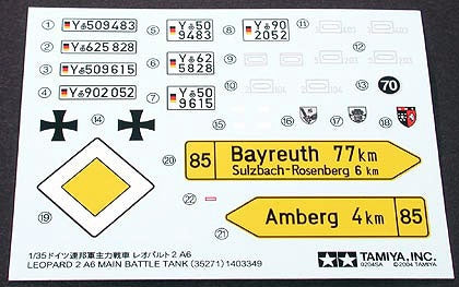 1/35 Leopard 2 A6 MBT - Hobby Sense