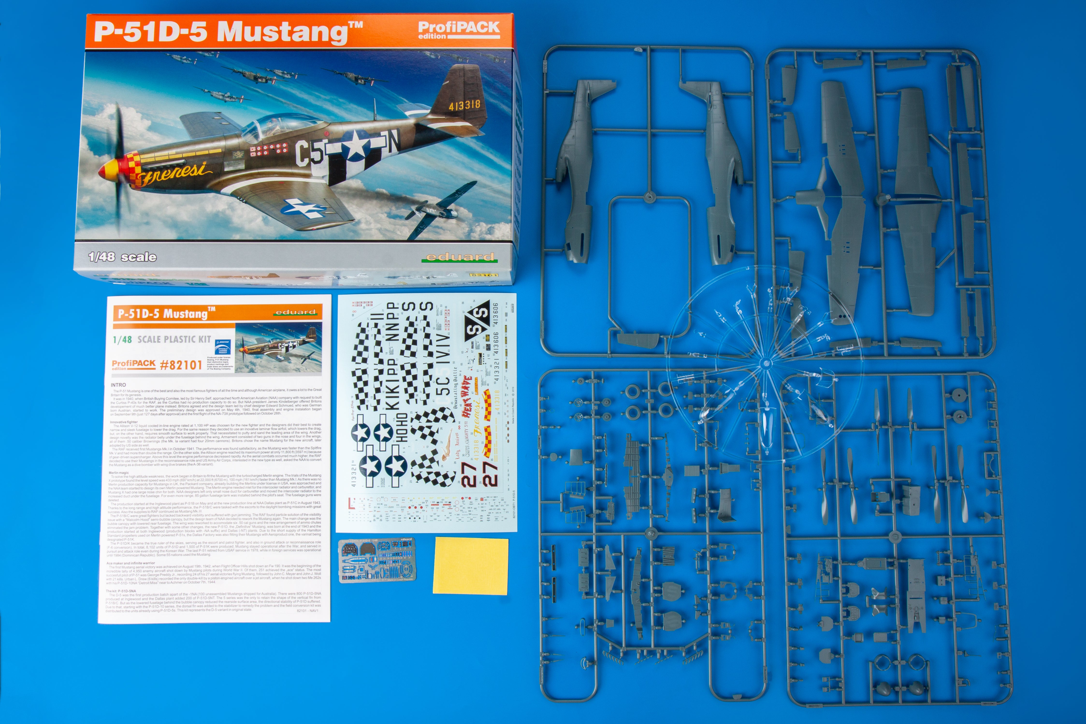 1/48 P-51D-5 Mustang, ProfiPack - Hobby Sense