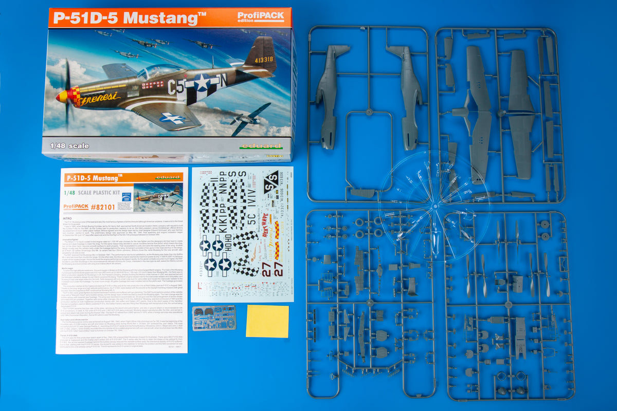 1/48 P-51D-5 Mustang, ProfiPack - Hobby Sense