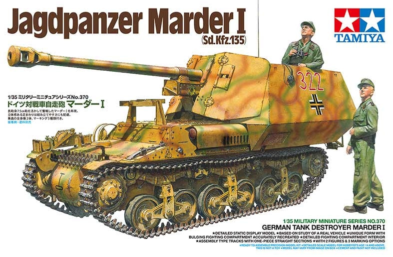 1/35 German Tank Destroyer Marder I - Hobby Sense