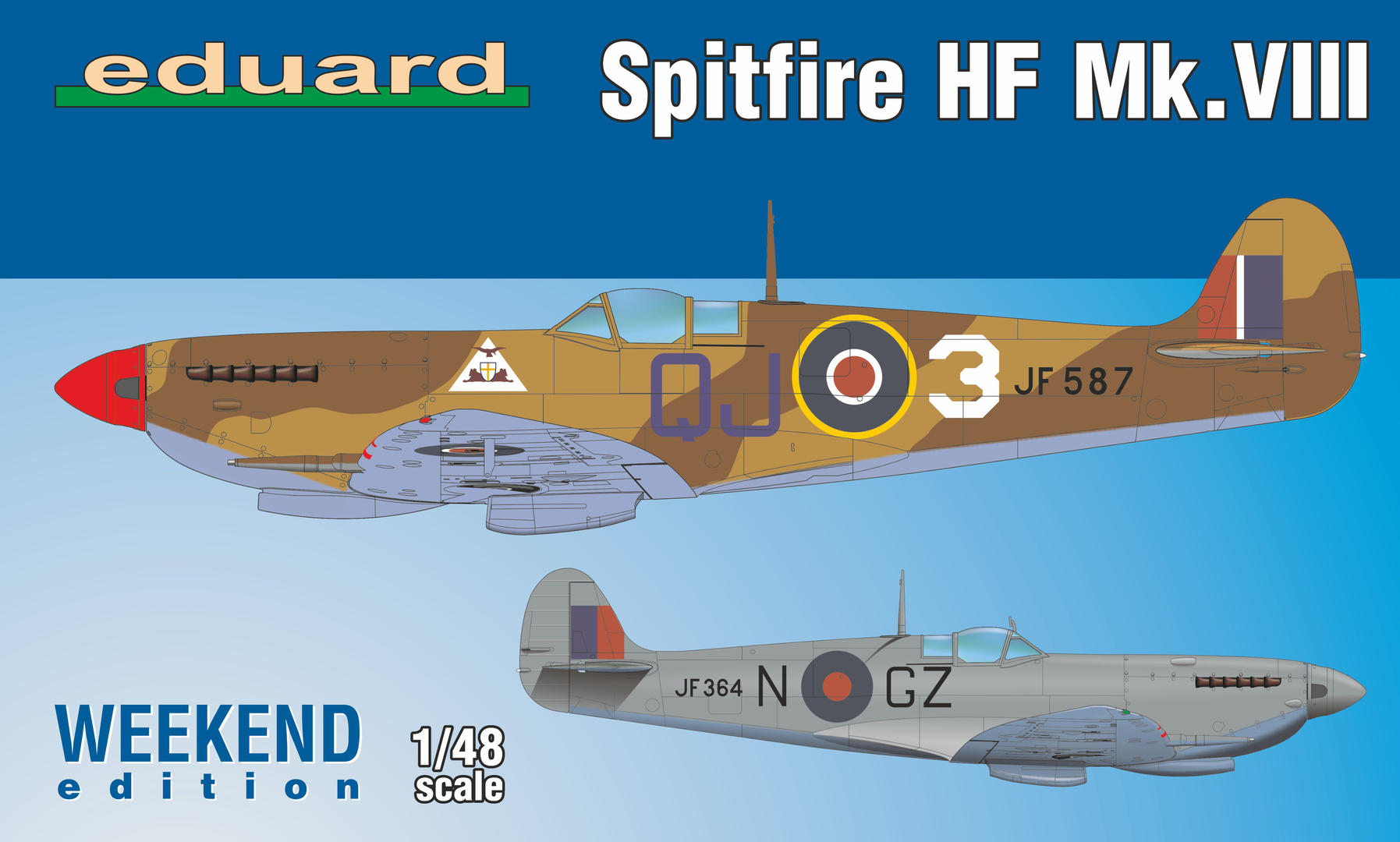 1/48 Spitfire HF Mk. VIII, Weekend Edition - Hobby Sense