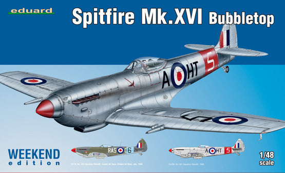 1/48 Spitfire Mk.XVI Bubbletop, Weekend Edition - Hobby Sense